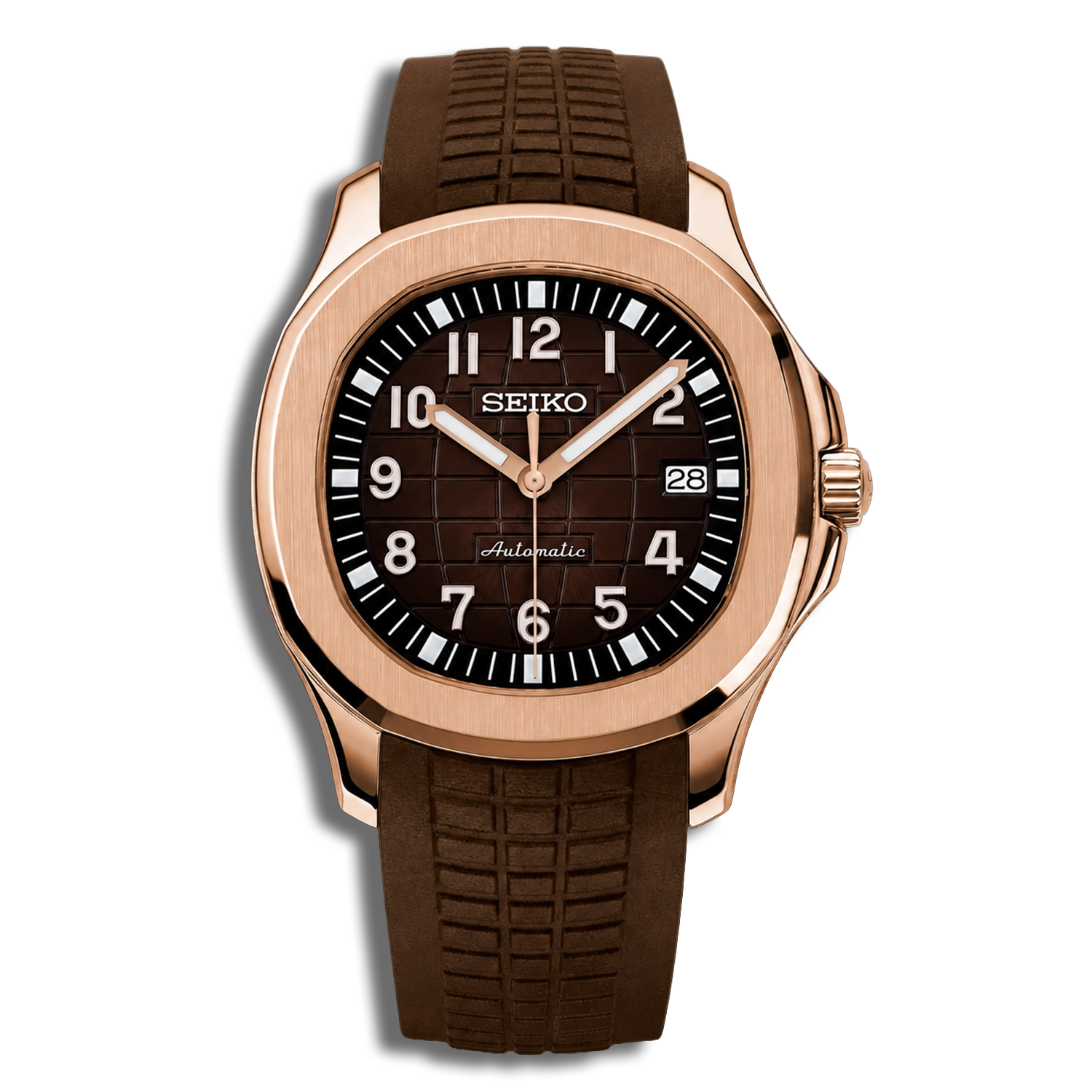 Seiko Mod Aquanaut — Boîtier Or Rose