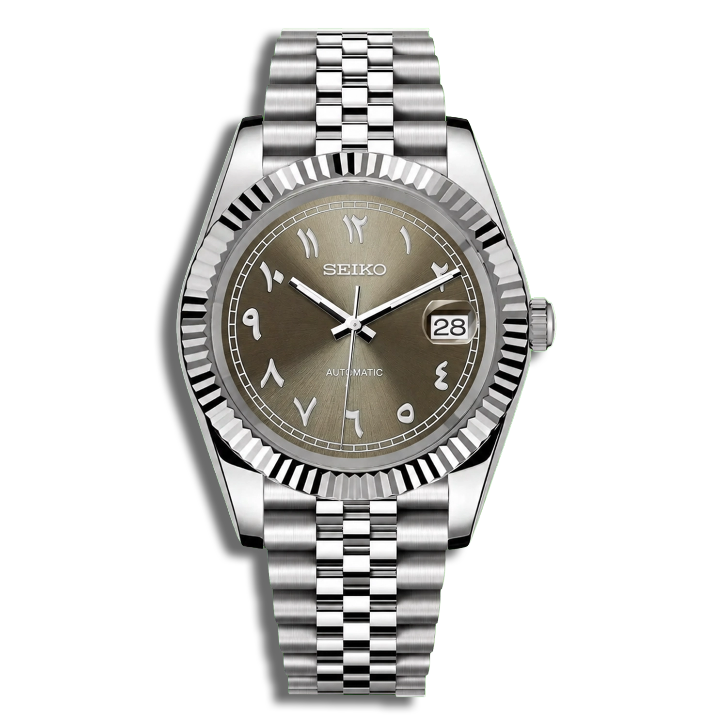 Seiko Mod Datejust Arabic Heritage