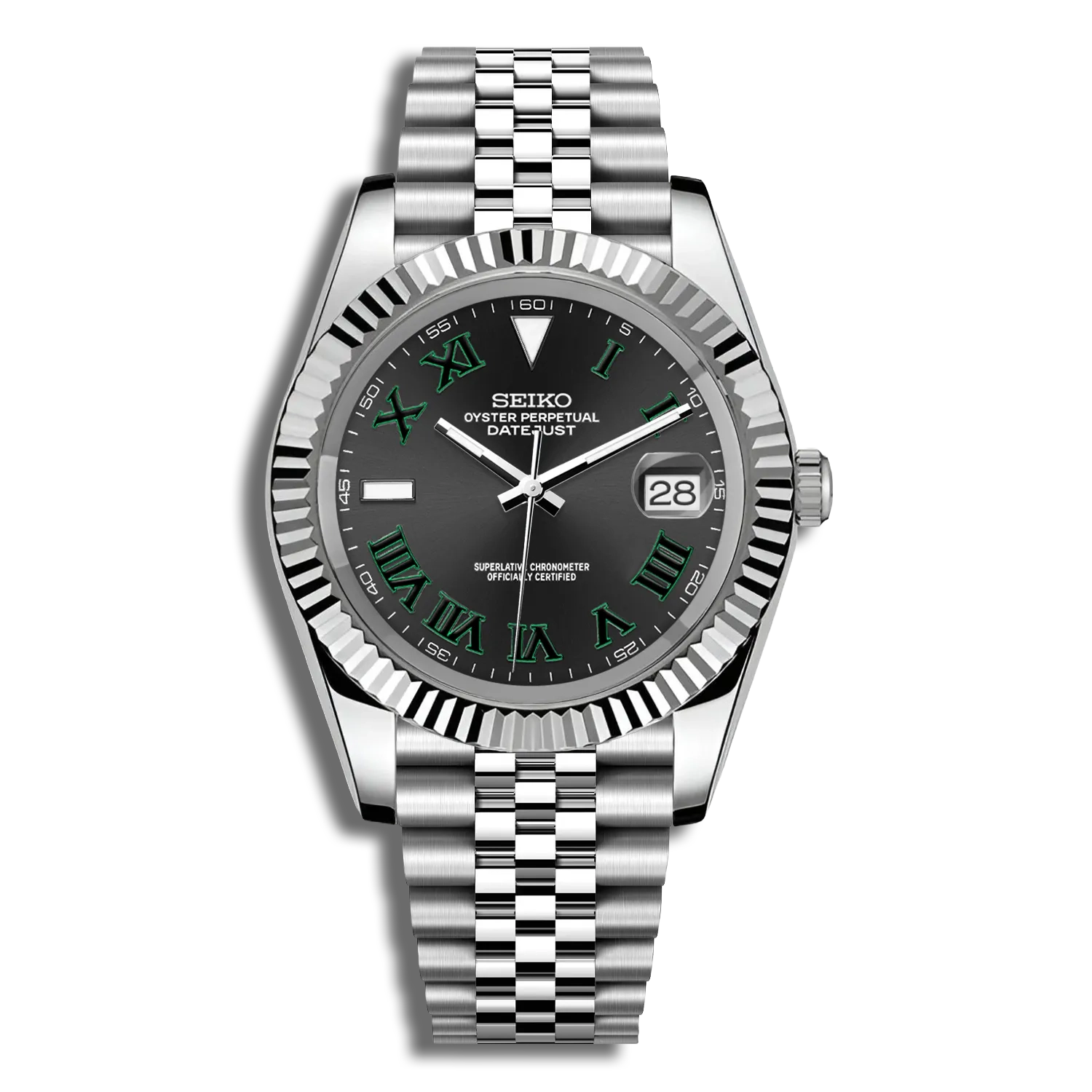 Seiko Mod Datejust Wimbledon