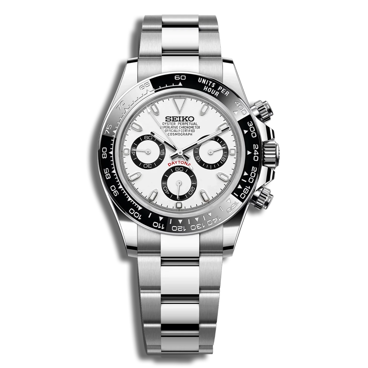 Seiko Mod Daytona — Édition Panda
