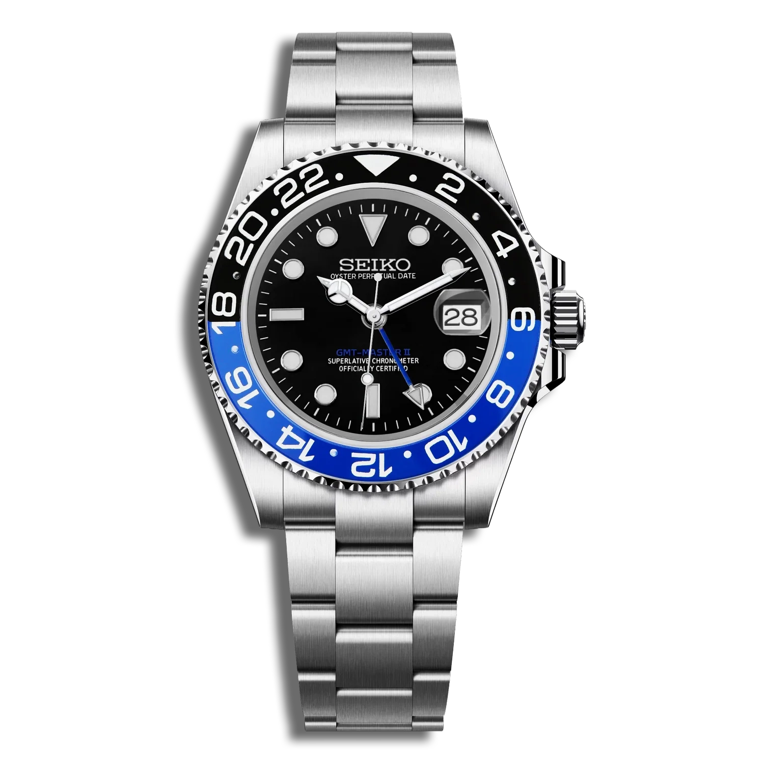 Seiko Mod GMT Master II