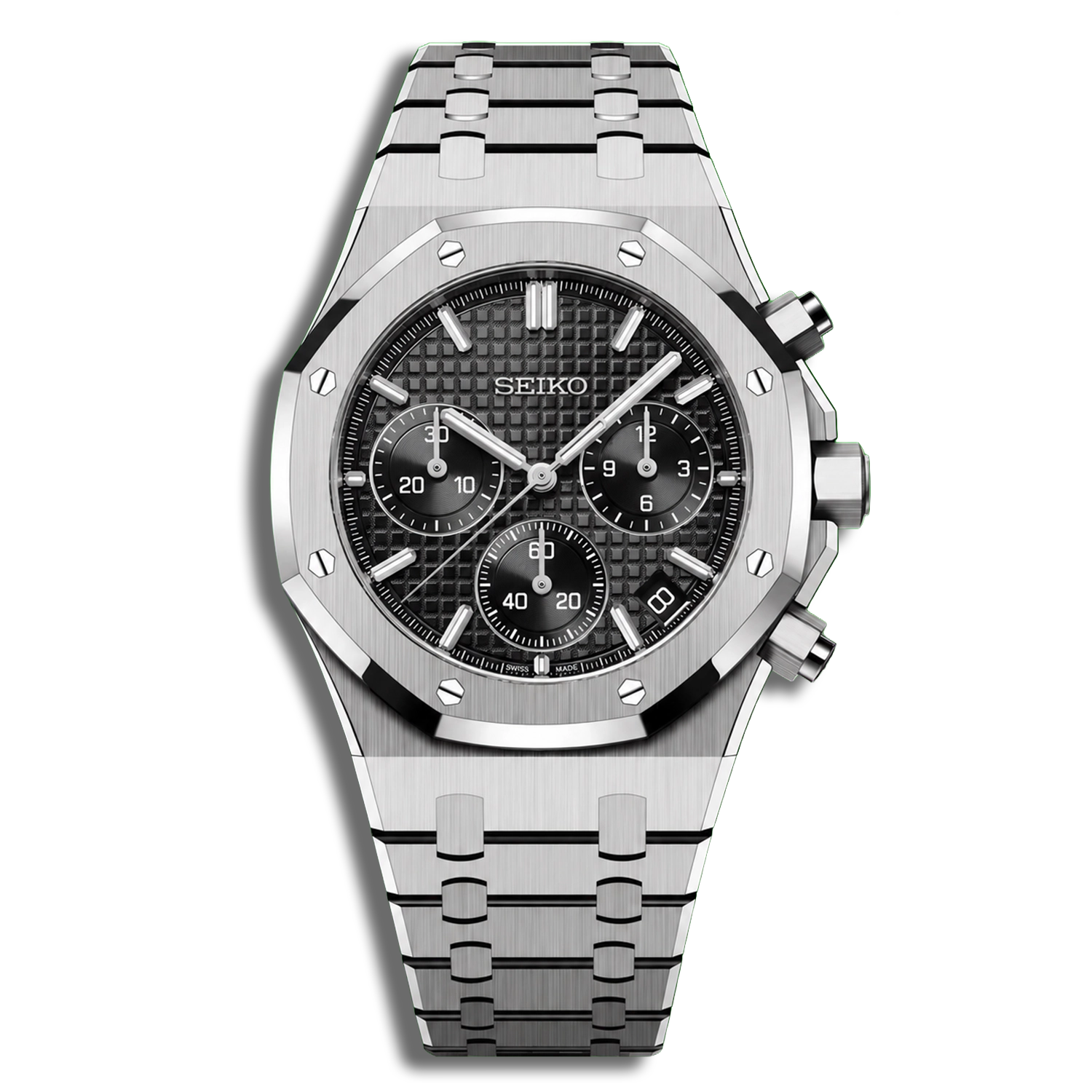 Seiko Mod Royal Oak Chronographe
